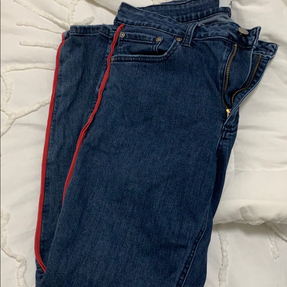 JBD Jeans with Red Stripe